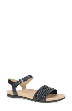 Dansko Jodie Ankle Strap Sandal in Black at Nordstrom, Size 10.5-11Us