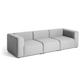HAY Mags Sofa 3-Sitzer, Kombination 1, grau (Hallingdal 130) (EU)