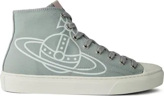 Vivienne Westwood Plimsoll Logo High-Top Sneakers