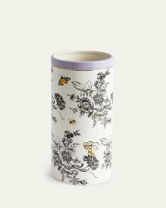 MacKenzie-Childs Butterfly Toile Vase, Tall