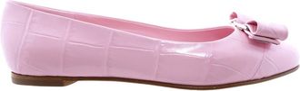 Ferragamo Vara Bow Ballet Flats, Size 5.5 C