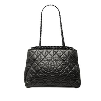 Chanel Pre-owned Chain Me tote - Dames - Pre-owned - Zwart - Maat: ONE Size Leer
