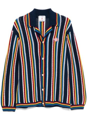 Casablanca Crochet Shirt Jacket