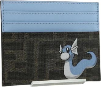 Fendi Pre-owned Wallets, female, Multicolor, Size: ONE SIZE Pre-owned Zucca Canvas Card Case