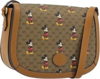 Gucci Borsa a spalla Pre-owned in tela Micro Small GG - - Pre-owned - Donna - Marrone - ONE SIZE