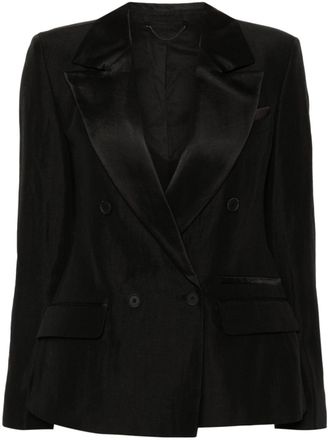 AllSaints Eve blazer met dubbele rij knopen - Zwart