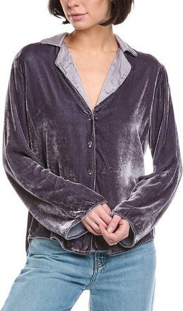 Velvet Brenna Velvet Silk-Blend Shirt