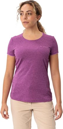 Vaude Funktionsshirt VAUDE WOMENS ESSENTIAL T-SHIRT, Damen, Gr. 34, magenta, Obermaterial: 100% Polyester, slim fit normal, Rundhals, Shirts Funktionsshirt,