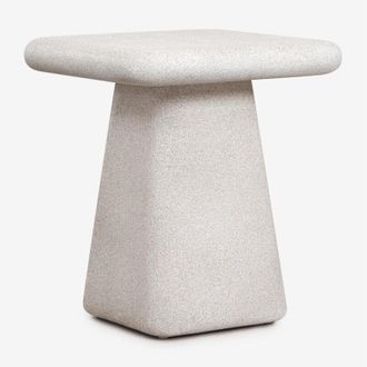 Sklum Tavolino quadrato 45x45 cm in cemento Maelis SKLUM