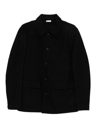 Dries Van Noten Structured Black Jacket