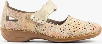 Rieker 41399-92 Womens Shoes Multi - Multicolour Leather - Size UK 6.5