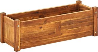 vidaXL Garden Raised Bed Acacia Wood 29.9x10.9x9.8, 41771
