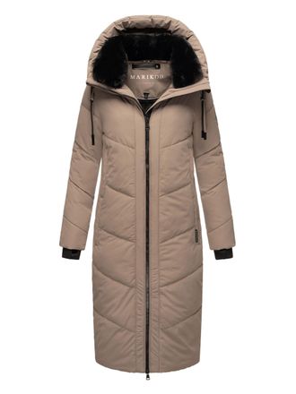Marikoo Nadaree dames winterjas - lang, warm & met capuchon