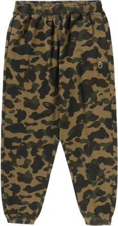 A Bathing Ape Pantaloni sportivi con stampa camouflage - Verde