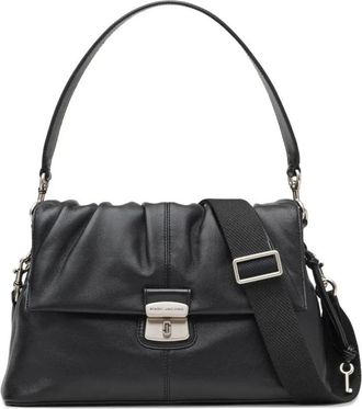 Marc Jacobs Leren Handtas met Kettingband - Dames - Schoudertassen - Zwart - ONE Size - Leer - Tassen