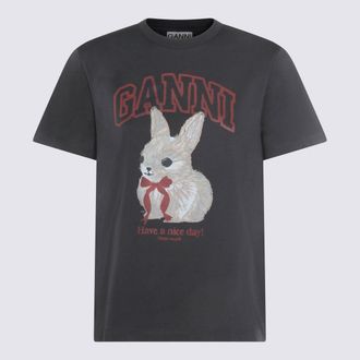 Ganni T-Shirts And Polos Phantom