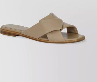 Ferragamo leather slippers