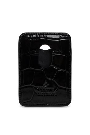 Vivienne Westwood MagSafe Card Case, Unisex, Black