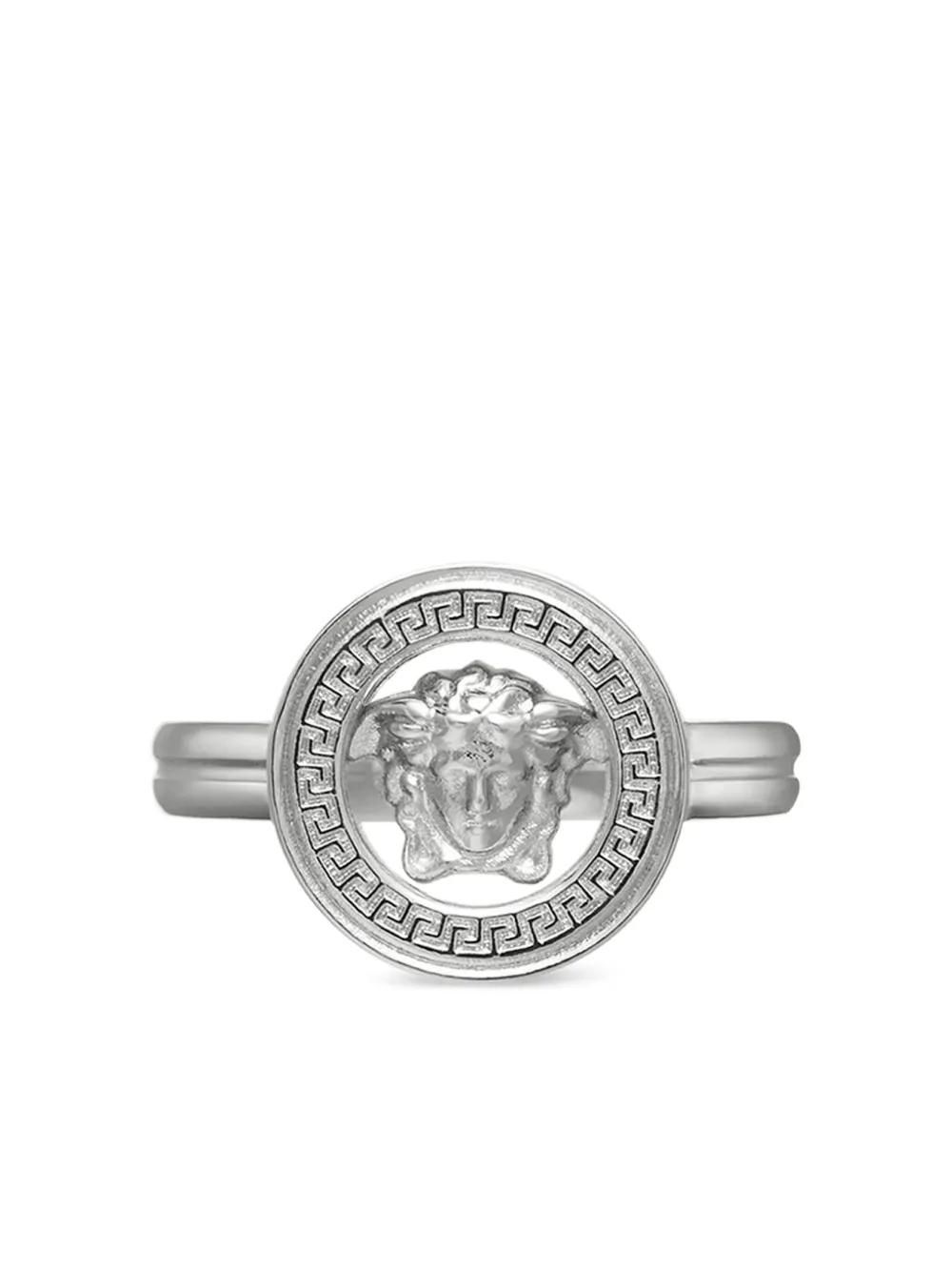 Versace「イタリア本店直送」\"新作Versace” リング Silver シルバー（銀色）系 イタリア VERSACE(ヴェルサーチェ) 指輪