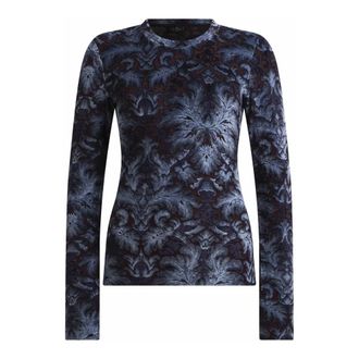 Etro Etro, Long Sleeve Tops, female, Multicolor, Size: L Chenille Jacquard Top