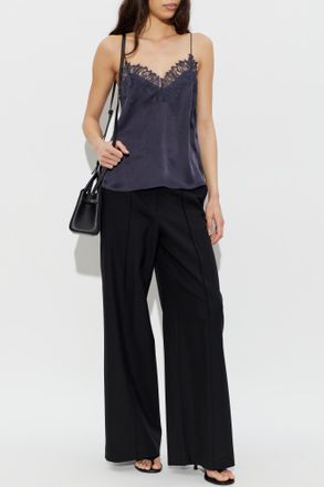 Iro Silk Top Newin, Womens, Navy Blue