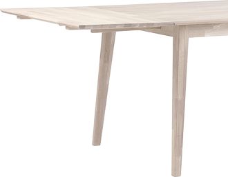 Rowico Ausziehbarer Tisch Filippa Eiche gebleicht 140-240 x 90 cm