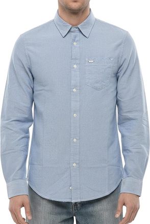 Diesel Light Blue Regular Shirt