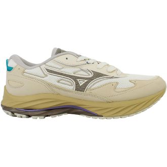 Mizuno Wave Rider Beta Premium Mens Beige Trainers - Size UK 10.5
