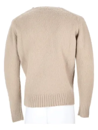Aspesi Ribbed Wool Sweater - Beige