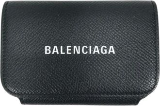 Balenciaga Pre-owned Wallets, female, Black, Size: ONE SIZE Pre-owned Leather wallets