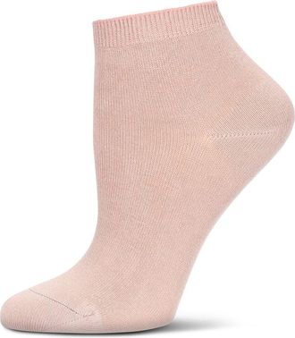 MeMoi Basic Silky-Soft Gauge Ankle Sock in Blush at Nordstrom, Size 3-6M