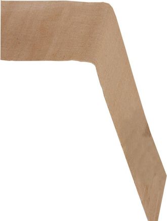 OEM Camino De Mesa Vintage De Arpillera, Color Caqui Natural, -c