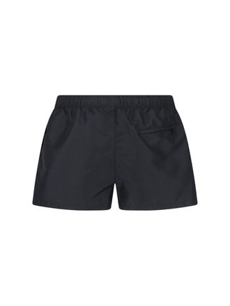 Versace Mens Sea Clothing Black Outer: Polyester