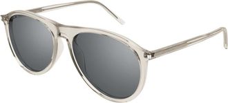 Saint Laurent Zonnebril - unisex - Zonnebrillen - Grijs - 56 MM - Accessoires