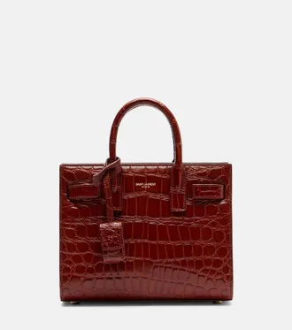 Saint Laurent Sac De Jour Nano leather top-handle bag