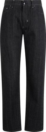 Moorer Sansa-214 Straight Denim Broek - Dames - Jeans - Zwart - Maat: XS Denim