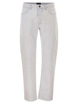 Stone Island losvallende jeans met vijf zakken