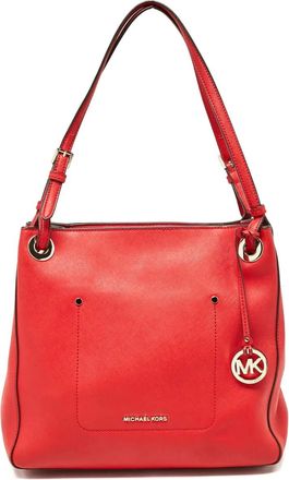 Michael Kors Leren shopper - Rood