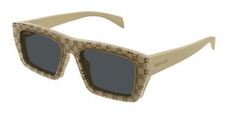 Gucci GG2020S 004 Mens Sunglasses Brown Size 54 - Free RX Lenses - Free RX Lenses