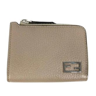 Fendi Pre-owned Leather Wallet - unisex - Fendi Vintage - Vintage Wallets - Beige - ONE SIZE - Pre-owned