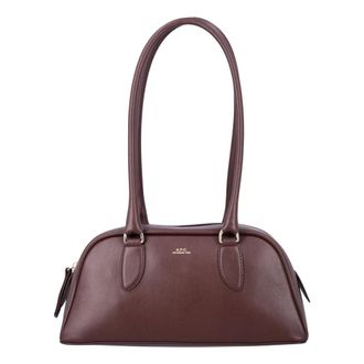 A.P.C. A.p.c., Dames, Tassen, Bruin, Maat: ONE Size Leer