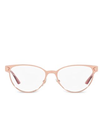 Versace cat-eye frame glasses - Pink