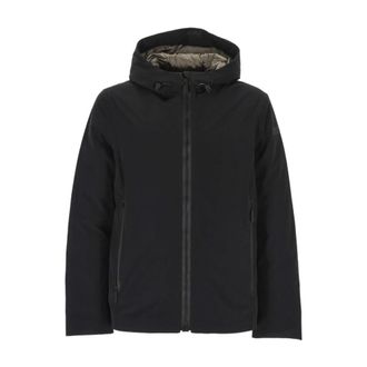 Roberto Ricci Design Zwarte buitenkleding jas Aw 25 - Heren - Zomerjassen - Zwart - 2XL - Jassen