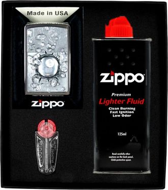 OEM Juego De Regalo De Encendedor Zippo Eight Ball N.&deg; 1