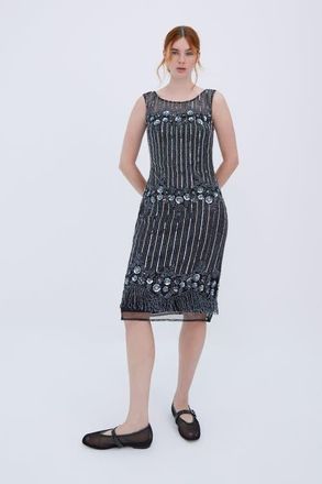 Raishma Kara Dress in Black at Nordstrom, Size 12 Uk