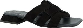 Paul Green Desire Slide Sandal in Black Suede at Nordstrom, Size 10.5Us