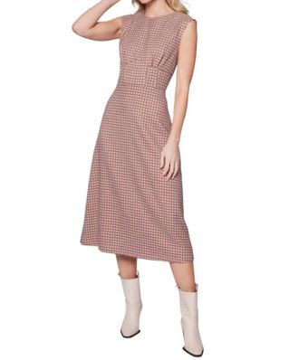 Lost + Wander Sara Midi Dress In Bronze Blend