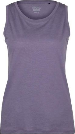Stoic Merino155 LaholmSt. Tank Merinoshirt für Damen | grau