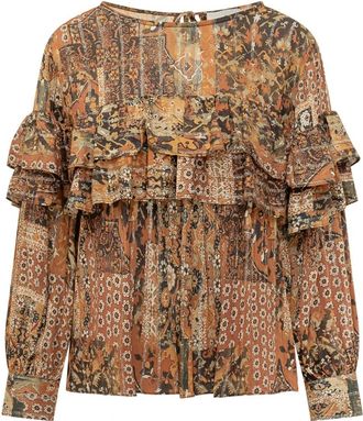 BA&SH Blouses - Dames - Blouses - Veelkleurig - S - Overhemden
