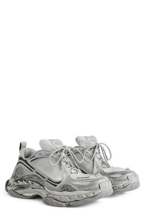 Balenciaga Triple S 2 Sneaker in Gradient Grey at Nordstrom, Size 10Us